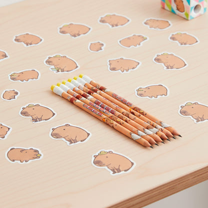 SET LAPICES CON GOMA  X7  XX-8910