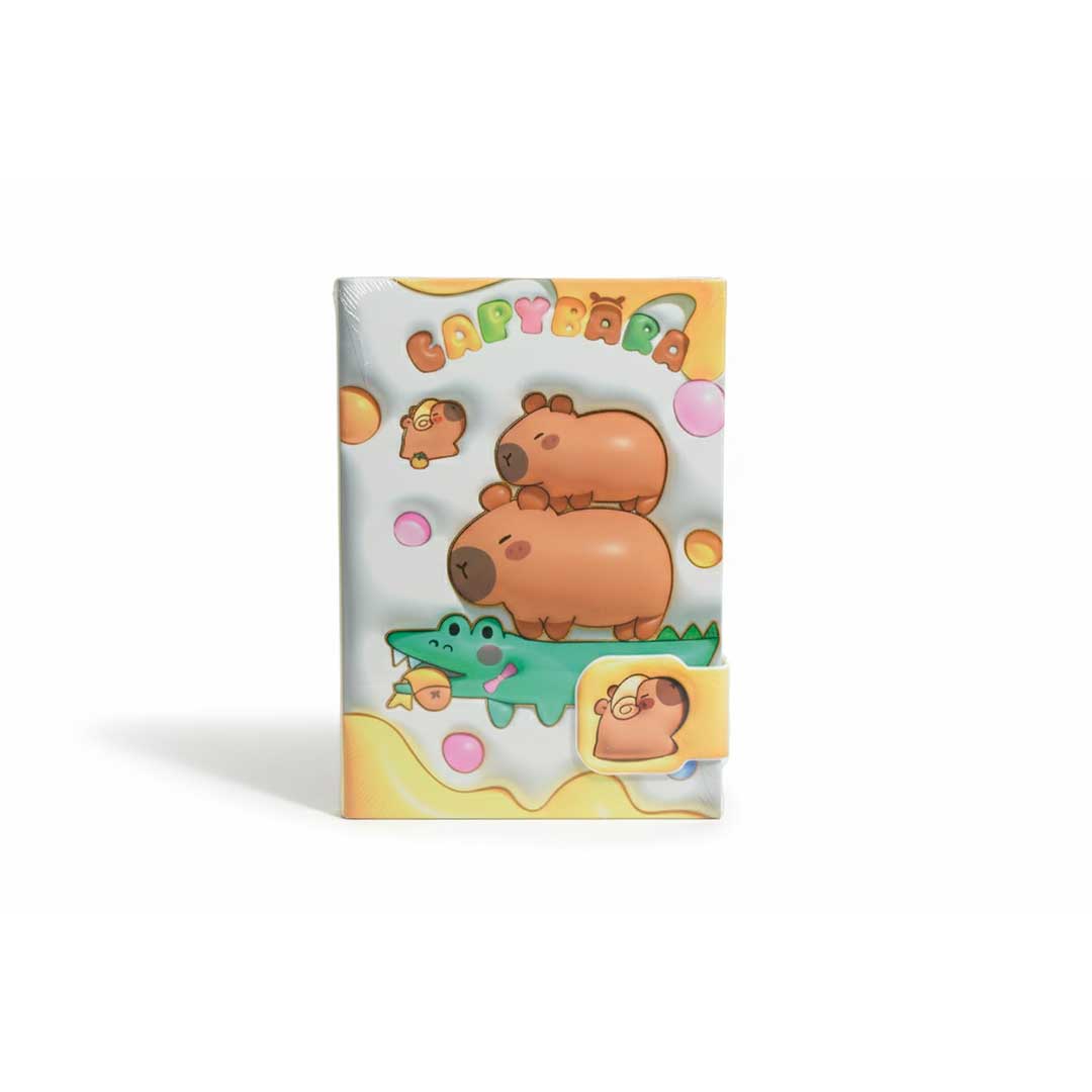CUADERNO T/DURA CAPYBARA 12X18.6CM S-P24-516/401