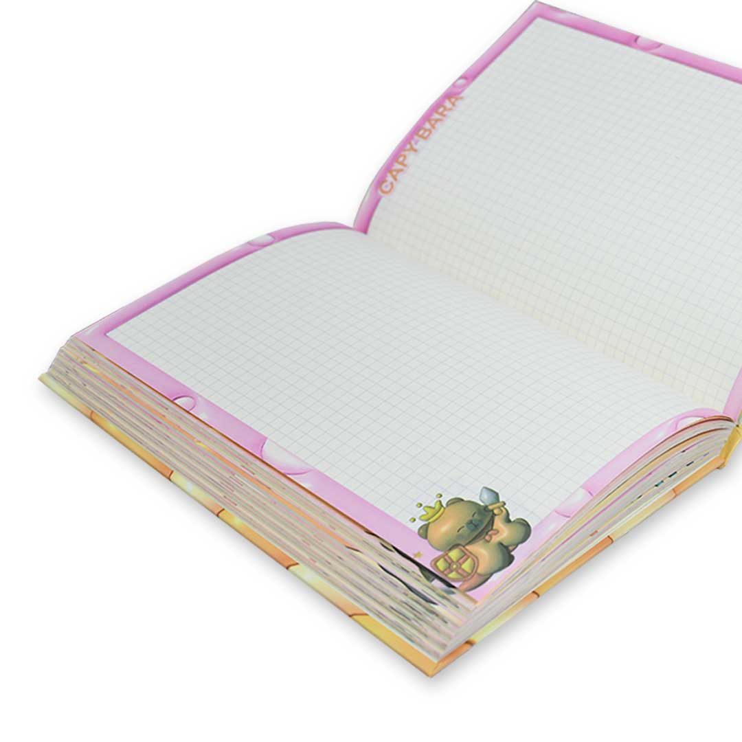 CUADERNO T/DURA CAPYBARA 12X18.6CM S-P24-516/401
