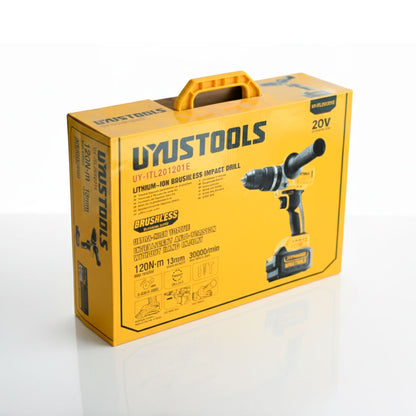 TALADRO IMPACTO 13MM 20V/4.0AH UY-ITL201201E(EM)