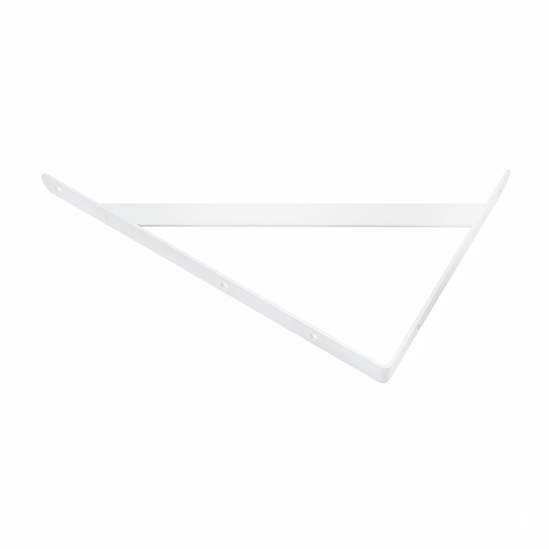 SOPORTE METALICO BLANCO 30X19 CM P/ESTANTE LH-2940