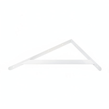 SOPORTE METALICO BLANCO 30X19 CM P/ESTANTE LH-2940