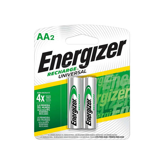 PILAS ENERGIZER RECARGABLES AA X2 TNH15BPX2