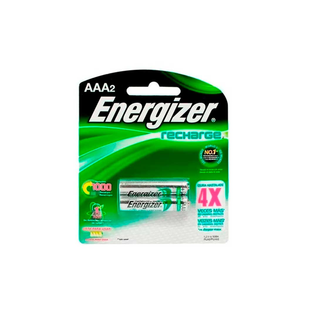 PILAS ENERGIZER RECARGABLES AAA X2 TNH12BPX2