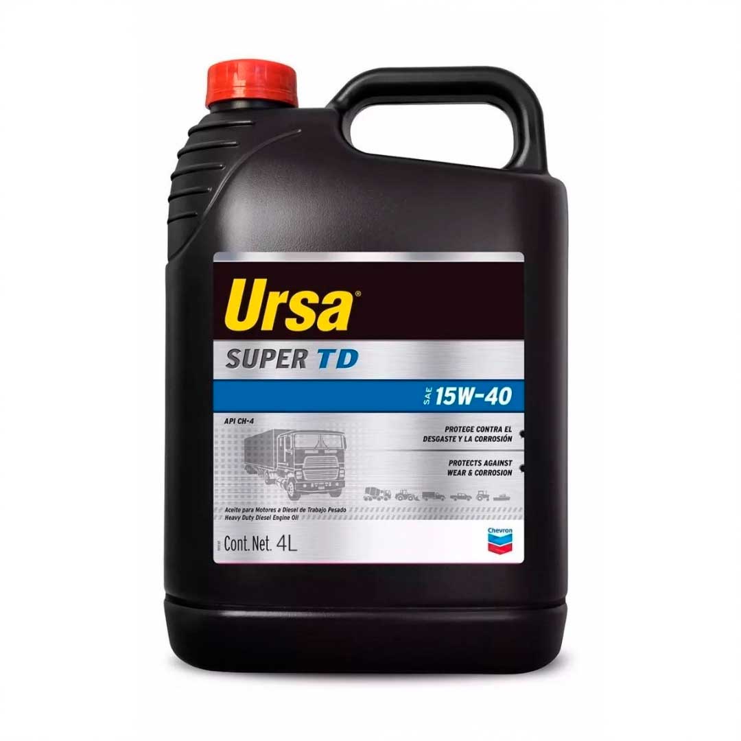 ACEITE URSA SUPER TD 15W/40 4L