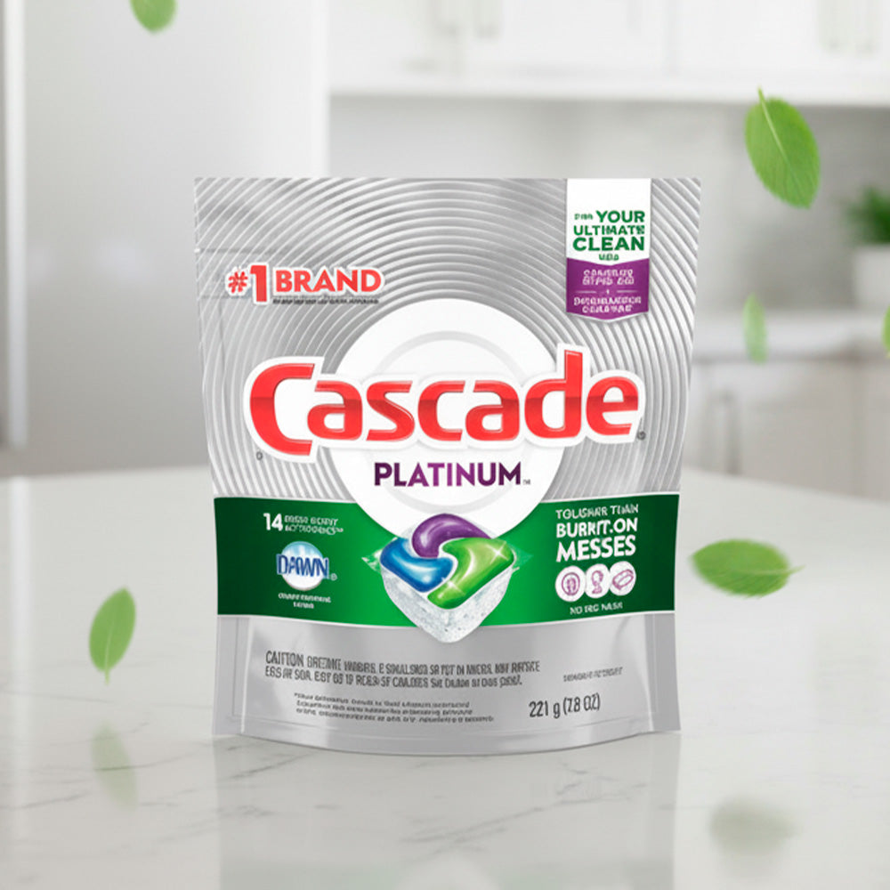 DETERGENTE PARA LAVAVAJILLA CASCADE PLATINUM X14