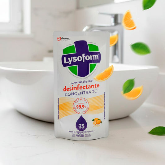 LIMPIADOR LYSOFORM CITRICO DOY PACK 420ML