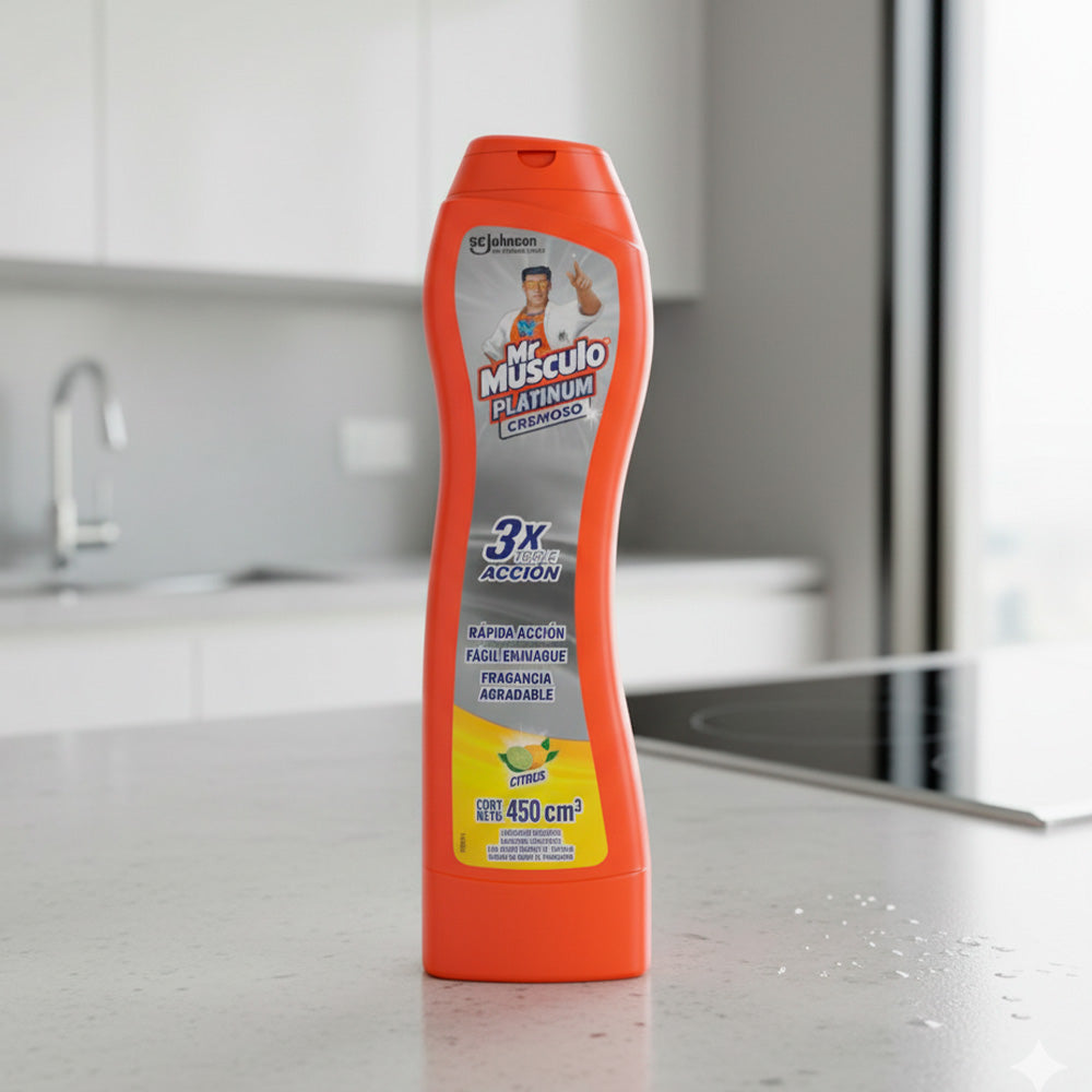 LIMPIADOR MR MUSCULO CREMA CITRUS 450CC