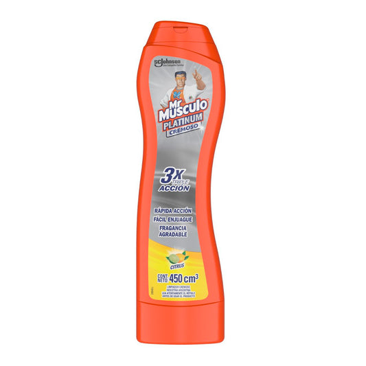 LIMPIADOR MR MUSCULO CREMA CITRUS 450CC