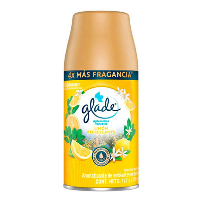 AROMATIZANTE GLADE REPUESTO LIMON 175 GR 60421