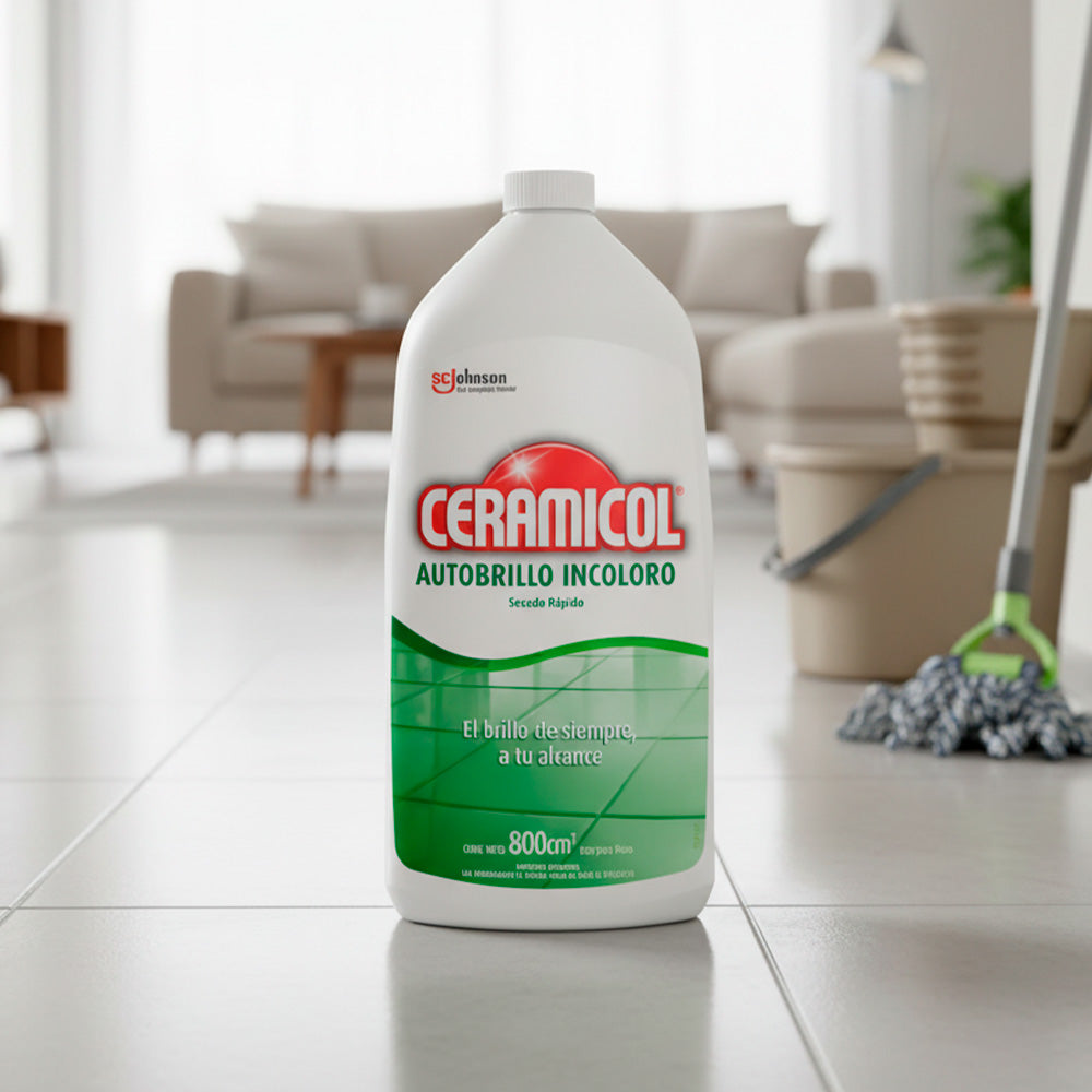 CERA CERAMICOL AUTOBRILLO INCOLORO 750ML 60540