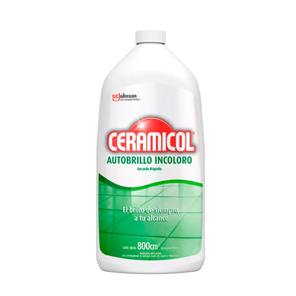 CERA CERAMICOL AUTOBRILLO INCOLORO 750ML 60540
