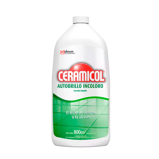CERA CERAMICOL AUTOBRILLO INCOLORO 750ML 60540