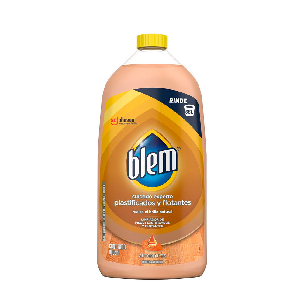 LIMPIADOR DE PISOS BLEM CONCENTRADO ALMENDRA 800ML