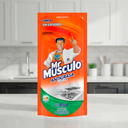 LIMPIADOR MR. MUSCULO NARANJA DOY PACK 450ML