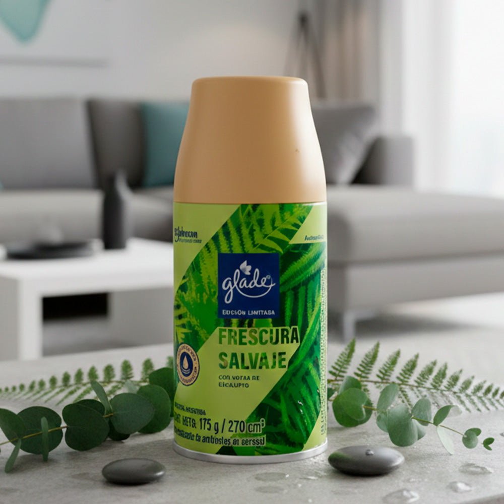 REPUESTO GLADE AUTOM.FLORAL VIBES 175G/270CC 60580