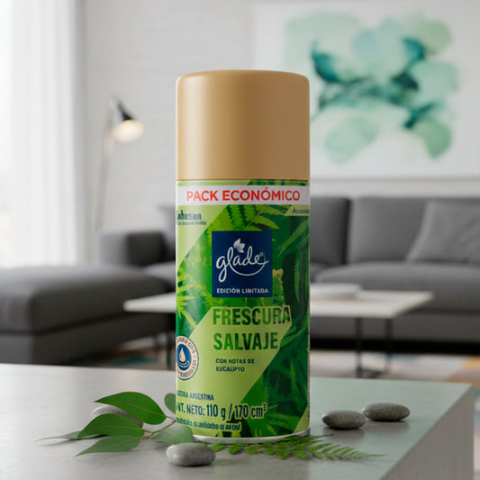 REPUESTO GLADE AUTOM.FLORAL VIBES 110GR/170ML