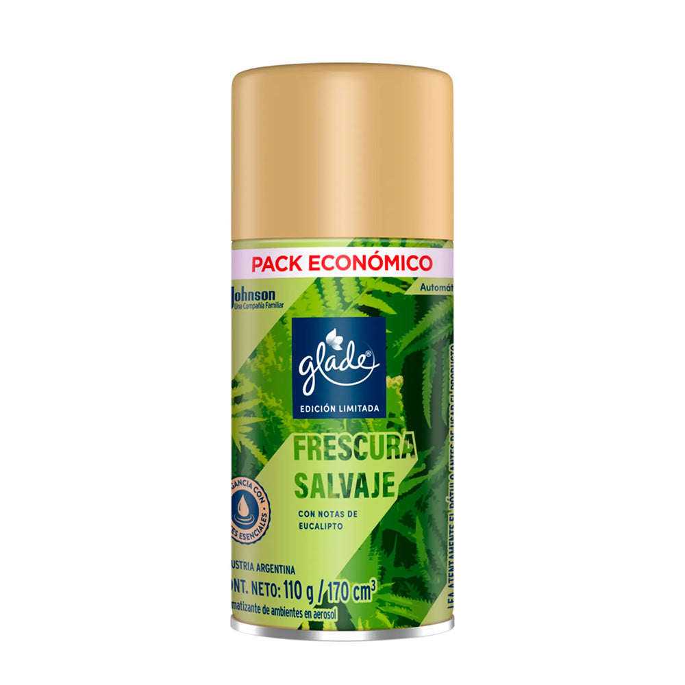 REPUESTO GLADE AUTOM.FLORAL VIBES 110GR/170ML