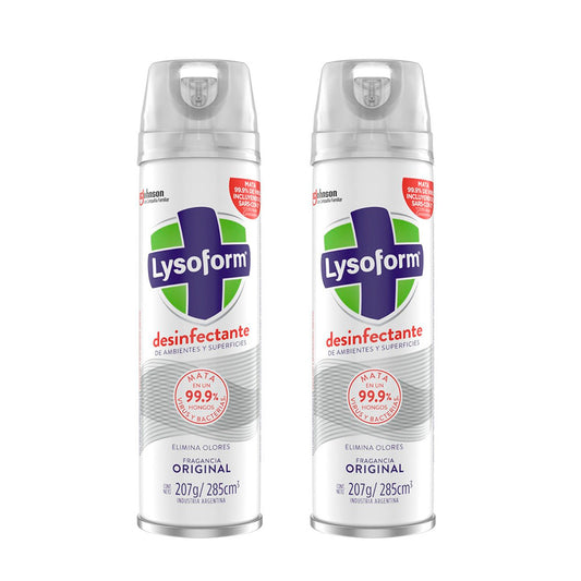 DESINFECTANTE LYSOFORM PACK X2 360ML 60590
