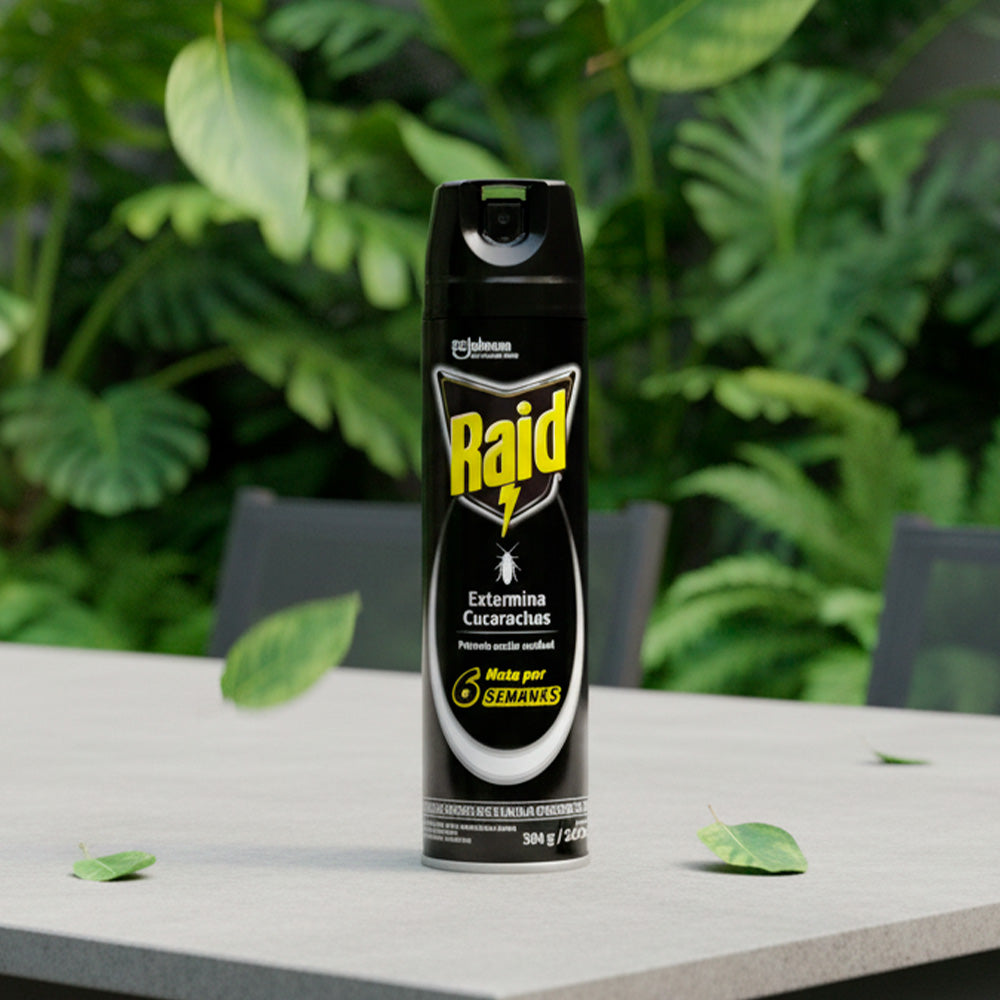 INSECTICIDA RAID PARA CUCARACHAS 360CC