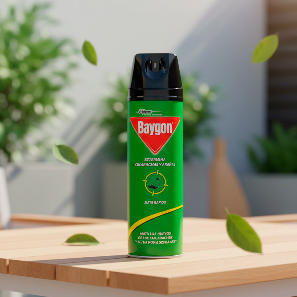 INSECTICIDA BAYGON PARA CUCARACHAS 300CC
