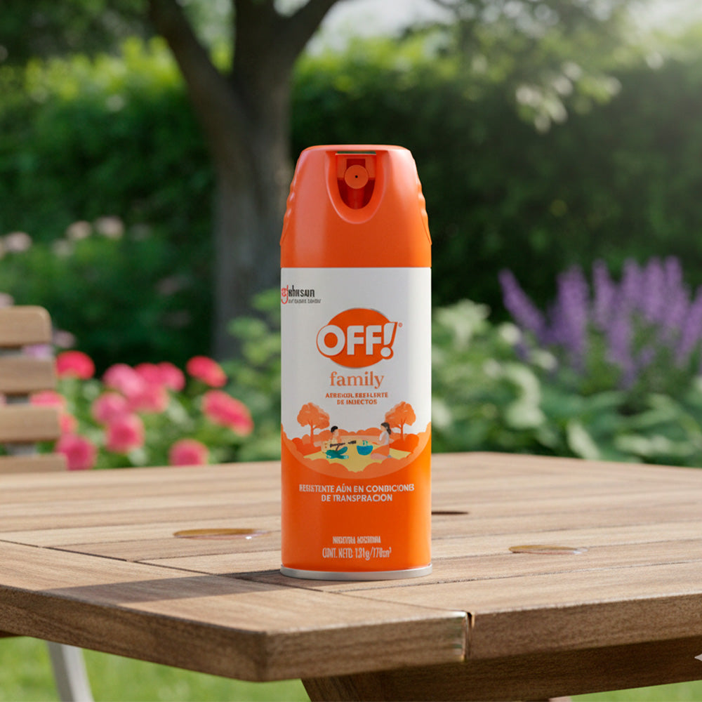REPELENTE OFF FAMILY EN AEROSOL 170CC