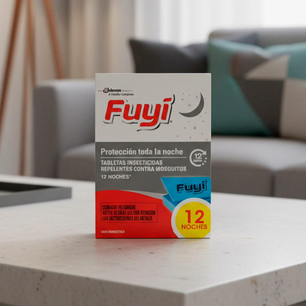 INSECTICIDA FUYI EN TABLETAS 12 UNIDADES