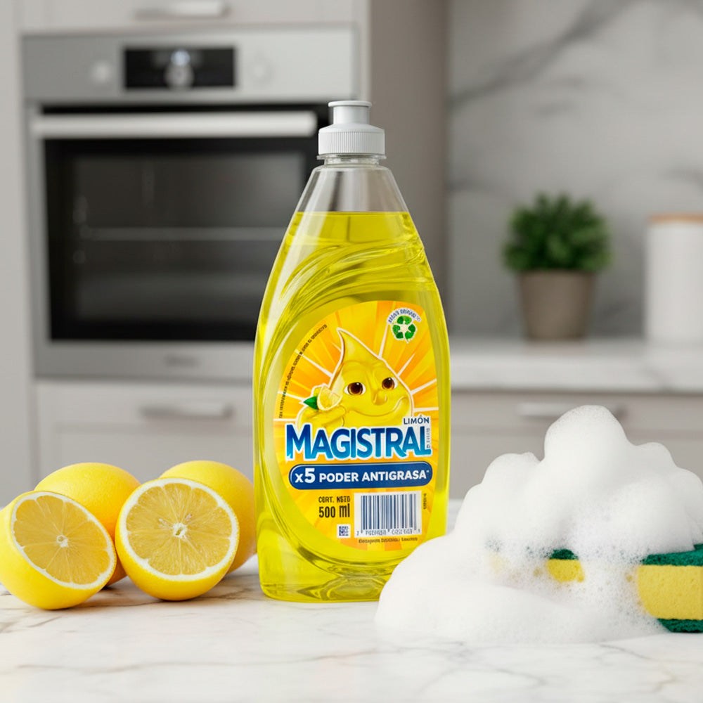 DETERGENTE MAGISTRAL LIMON 500ML 45002