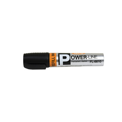 MARCADOR PERMANENTE RECARGABLE NEGRO LH-4455