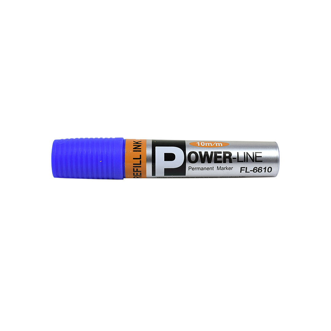 MARCADOR PERMANENTE RECARGABLE AZUL LH-4456