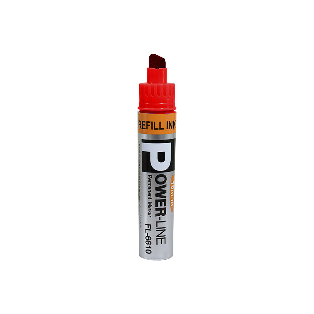 MARCADOR PERMANENTE RECARGABLE ROJO LH-4457
