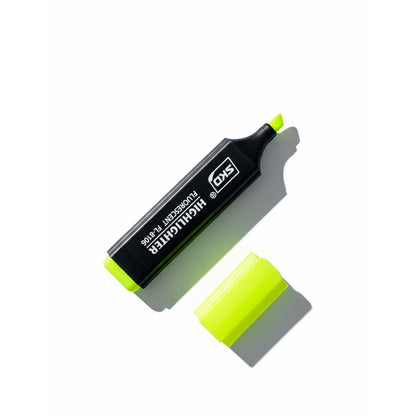 MARCADOR FLUORESCENTE AMARILLO X UNID LH-4464