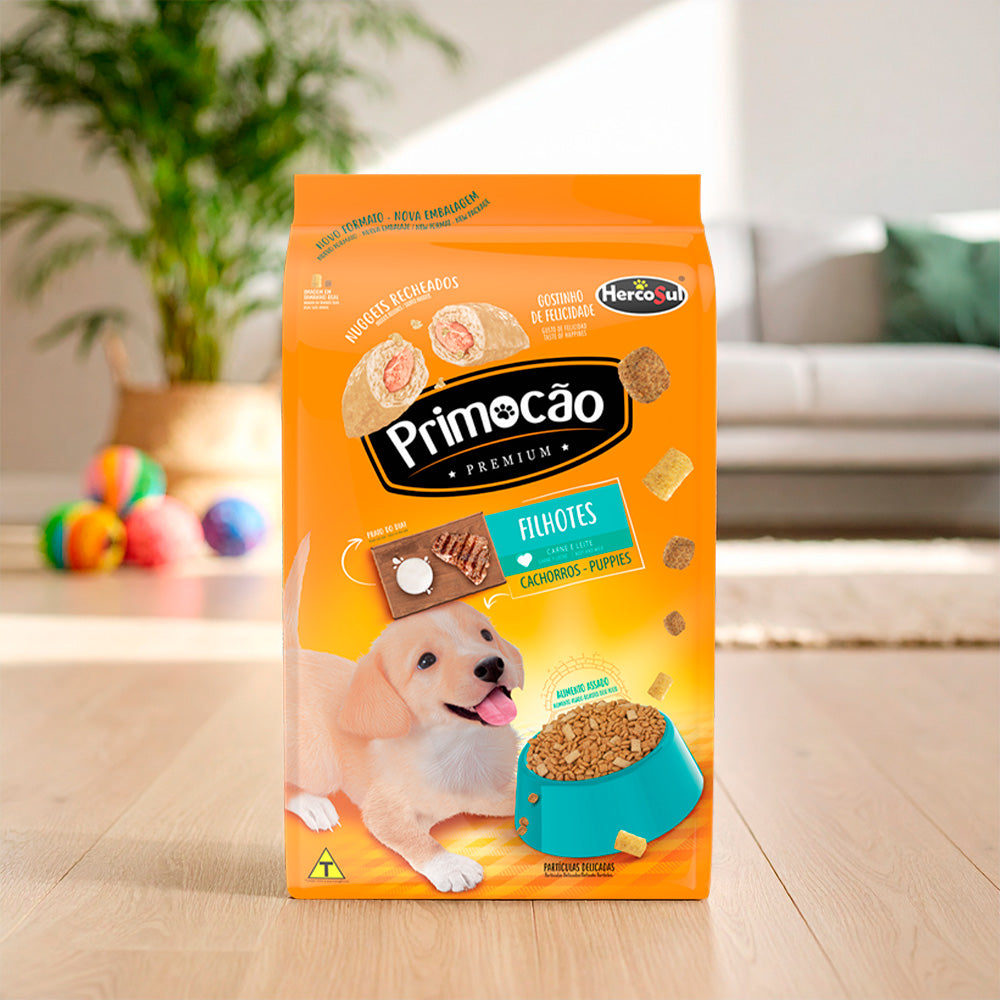 PRIMOCAO PREMIUM FILHOTES 1 KG CARNE Y LECHE