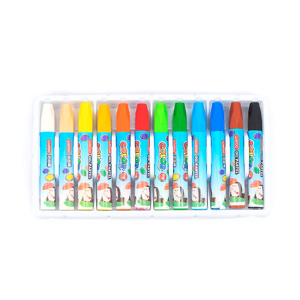 PASTELES AL OLEO X12 COLORES WB-56003 YL-70681