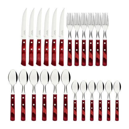 SET CUBIERTOS TRAMONTINA POLLYWOOD 21199/705