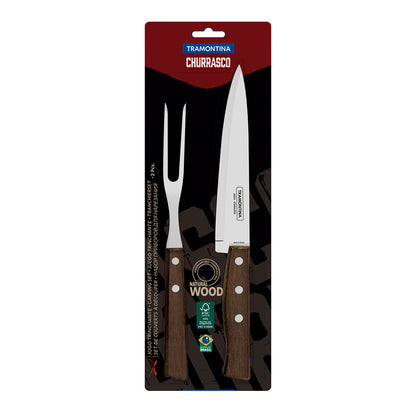 SET ASADO TRAMONTINA 2 PIEZAS 22299/013