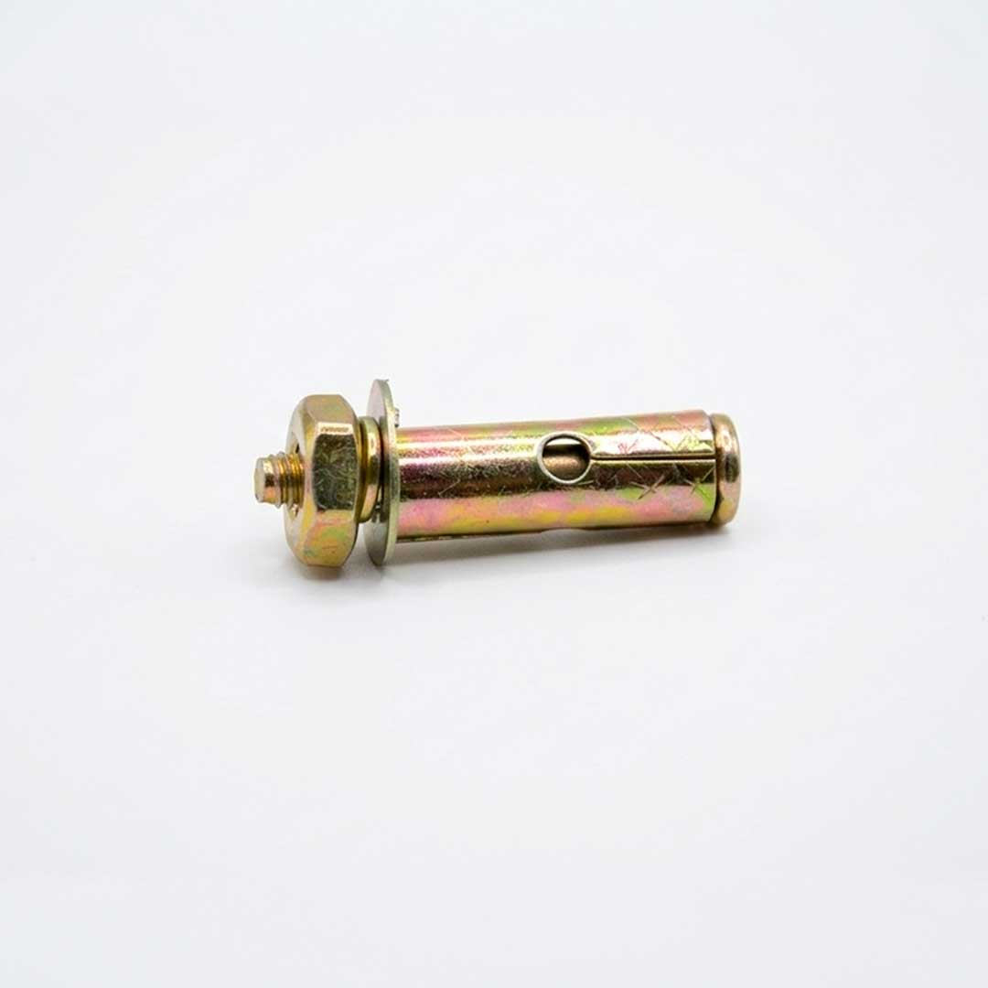 TORNILLO Y TACO METALICO 4 UNIDADES EN BOLSA