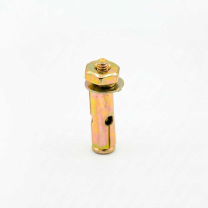 TORNILLO Y TACO METALICO 4 UNIDADES EN BOLSA
