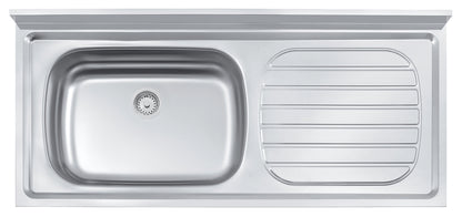 MESADA TRAMONTINA 120 X 55 CM PILETA IZQ