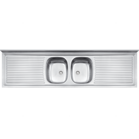 MESADA TRAMONTINA 200 X55 CM 2 PILETAS CEN