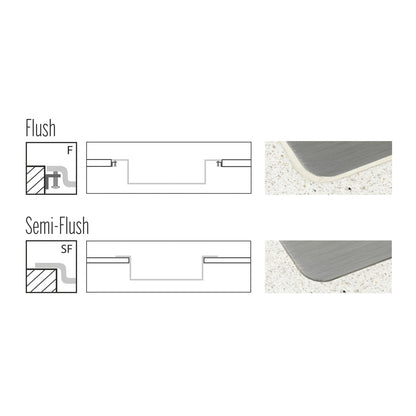 Pileta Tramontina quadrum inox 304 40 x 40cm
