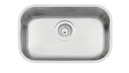Cubeta de empotrar en acero inoxidable opaca 47×30 cm