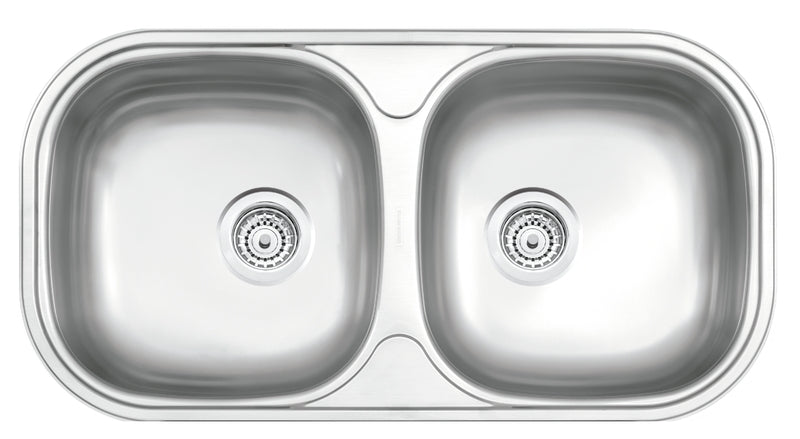 Cubeta en acero inoxidable satinado 78×40 cm