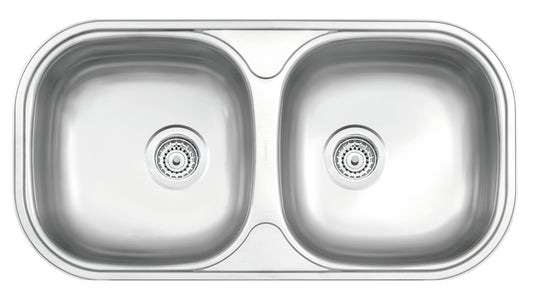 Cubeta en acero inoxidable satinado 78×40 cm