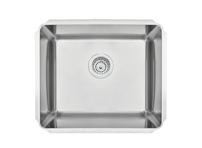 Cubeta de empotrar professional en acero inoxidable 50×40 cm
