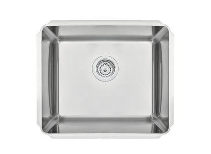 Cubeta de empotrar professional en acero inoxidable 50×40 cm