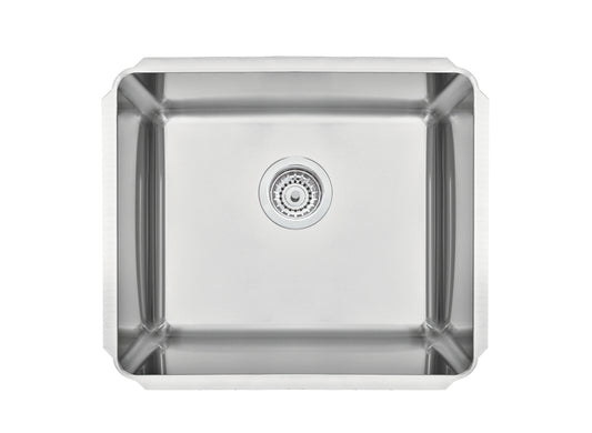 Cubeta de empotrar professional en acero inoxidable 50×40 cm