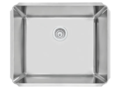 Cubeta professional de empotrar en acero inoxidable 60×50 cm