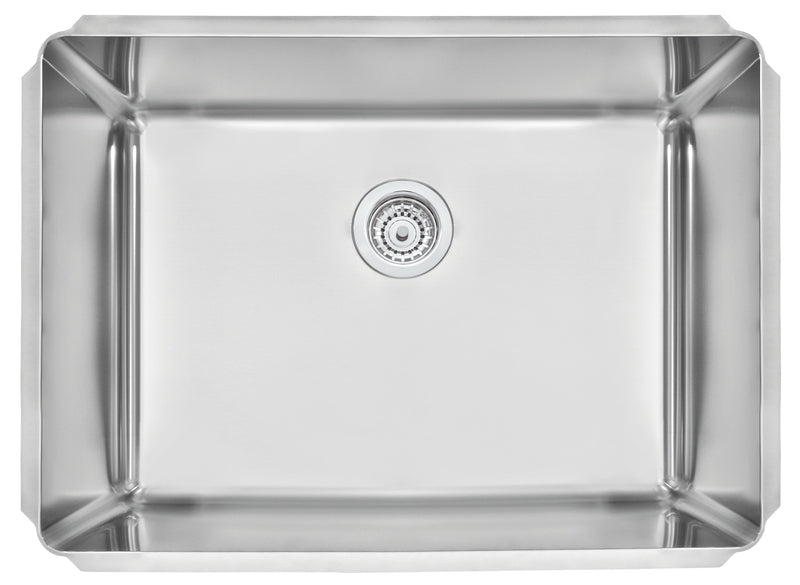 Cubeta professional de empotrar en acero inoxidable 70×50 cm