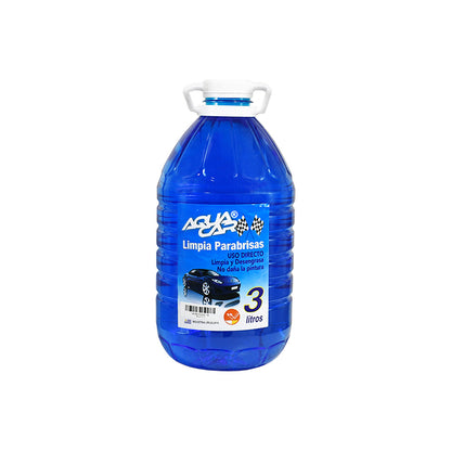 LIQUIDO PARA LIMPIA PARABRISAS AZUL 3L AQUACAR